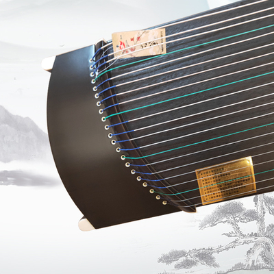 黑檀半筝儿童素面