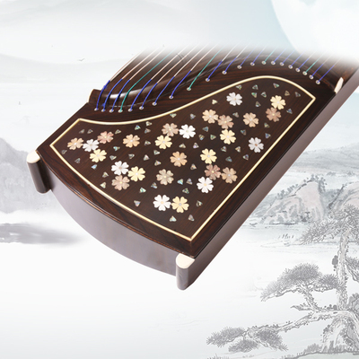 黑檀彩贝专业筝花之恋