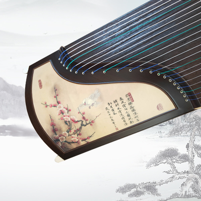 真丝娟画专业筝梅花迎春