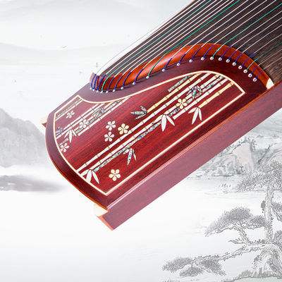 红木彩贝演奏筝竹之韵