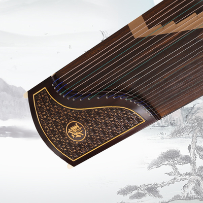 镂空金粉工艺筝乐海雅韵