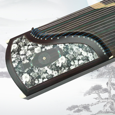 黑檀牛皮金瓶梅韵